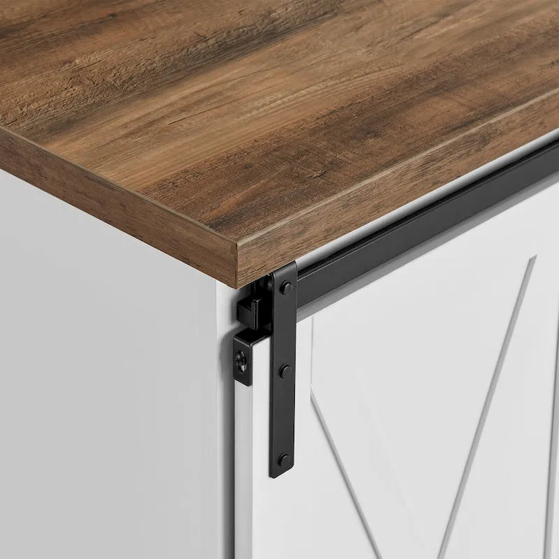 Meuble de rangement à porte coulissante de 32 po