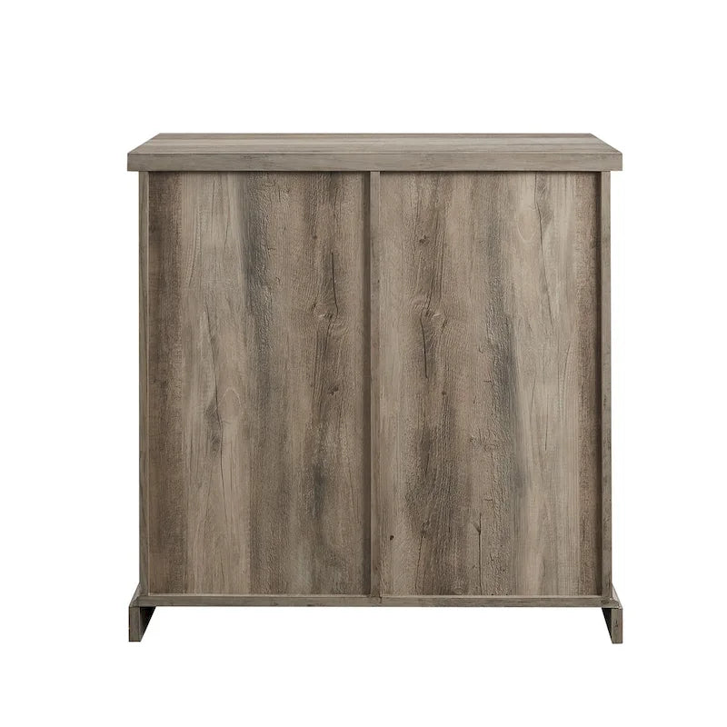 Meuble de rangement à porte coulissante de 32 po