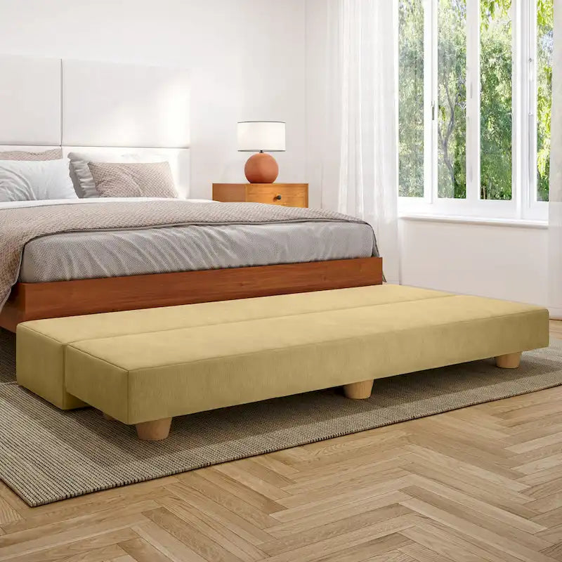 Banc de lit double convertible