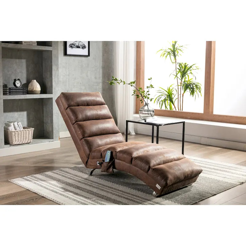 Chaise longue en lin pour intérieur, longue banquette moderne pour bureau ou salon