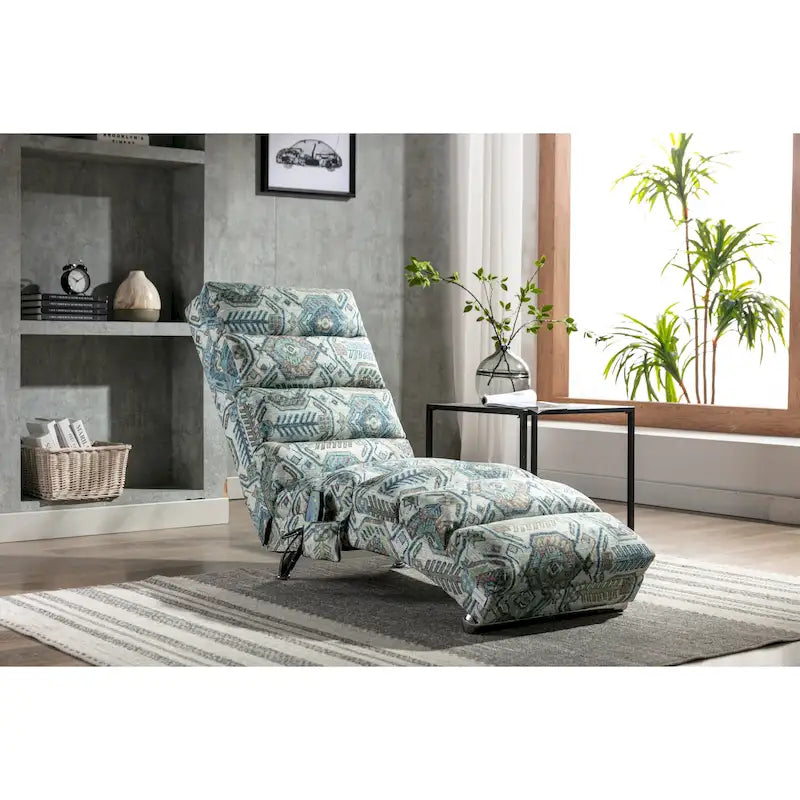 Chaise longue en lin pour intérieur, longue banquette moderne pour bureau ou salon