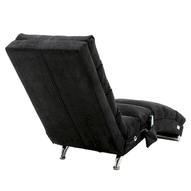 Chaise longue en lin pour intérieur, longue banquette moderne pour bureau ou salon