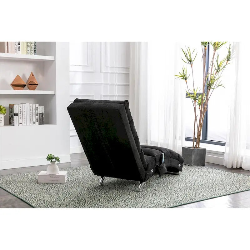 Chaise longue en lin pour intérieur, longue banquette moderne pour bureau ou salon