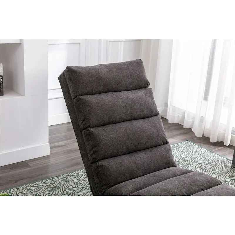 Chaise longue en lin pour intérieur, longue banquette moderne pour bureau ou salon