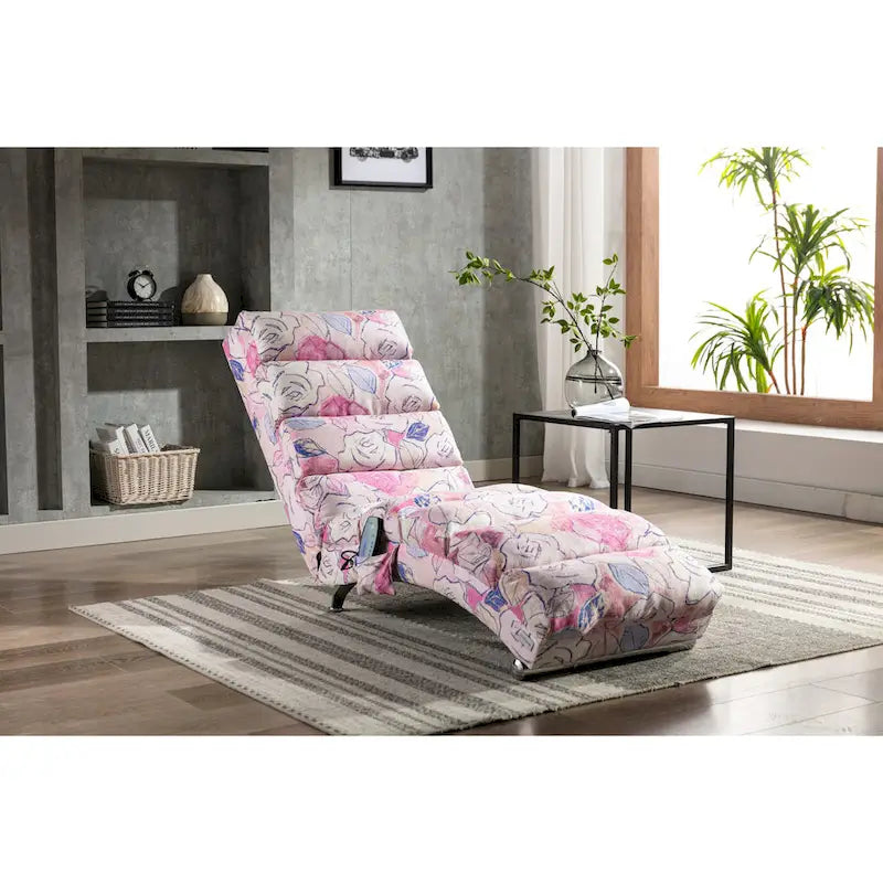 Chaise longue en lin pour intérieur, longue banquette moderne pour bureau ou salon