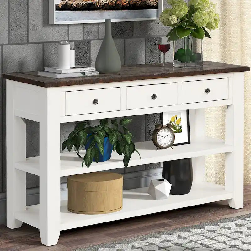 Console moderne Table d'entrée Table d'appoint de canapé