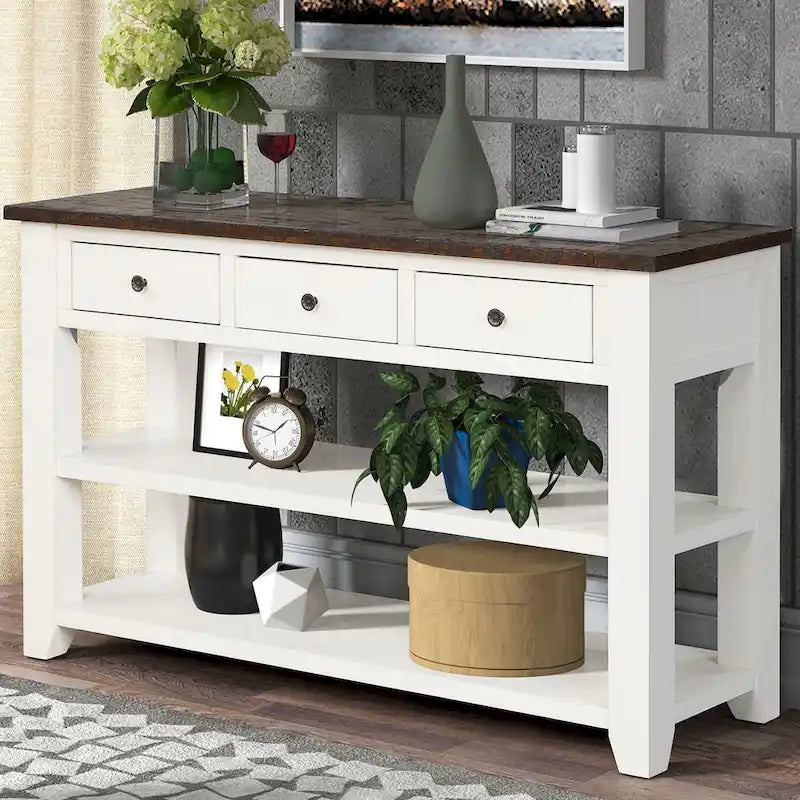 Console moderne Table d'entrée Table d'appoint de canapé