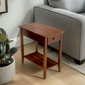 Table d'appoint inclinable en acacia massif