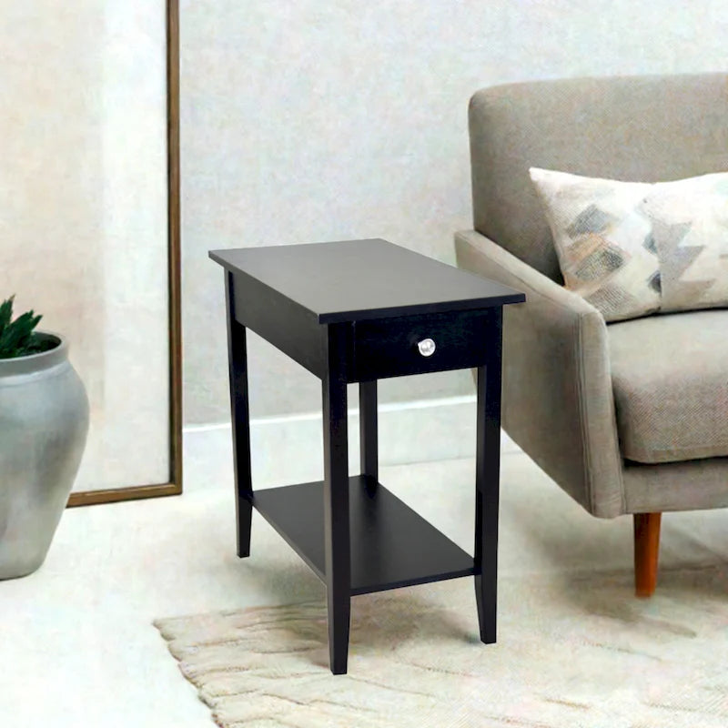 Table d'appoint inclinable en acacia massif
