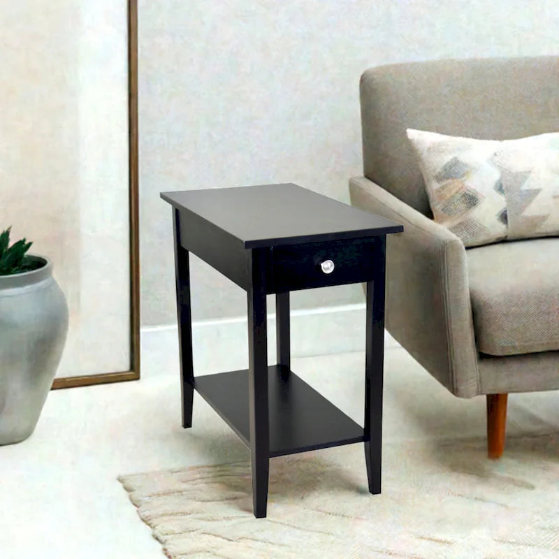 Table d'appoint inclinable en acacia massif