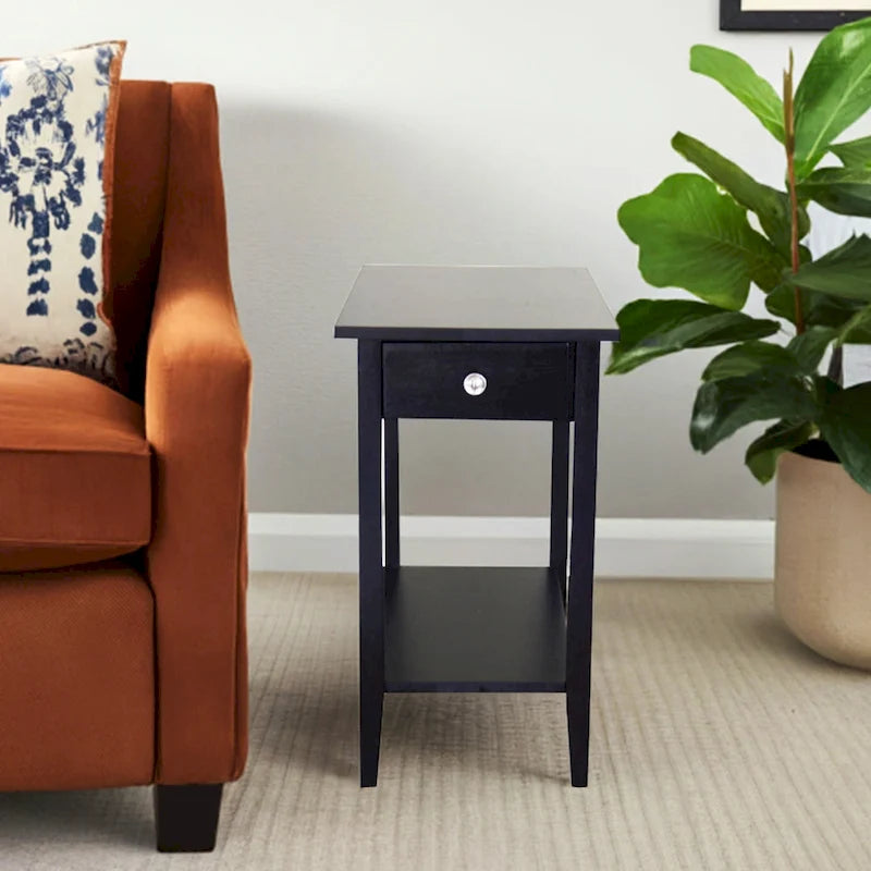 Table d'appoint inclinable en acacia massif
