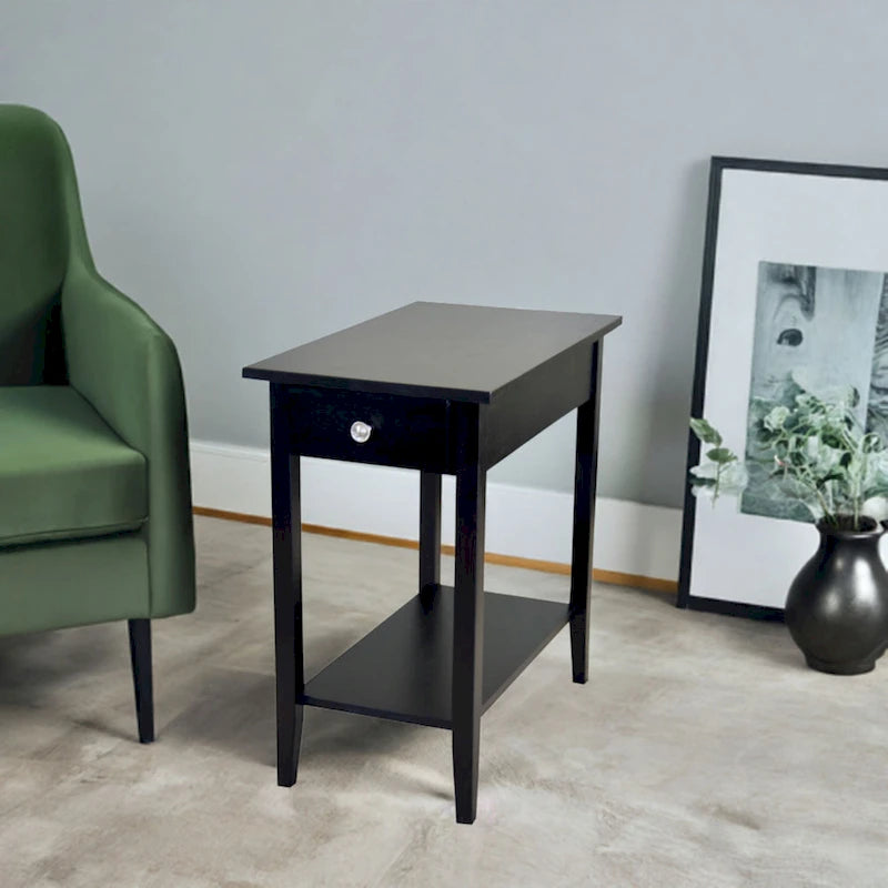 Table d'appoint inclinable en acacia massif