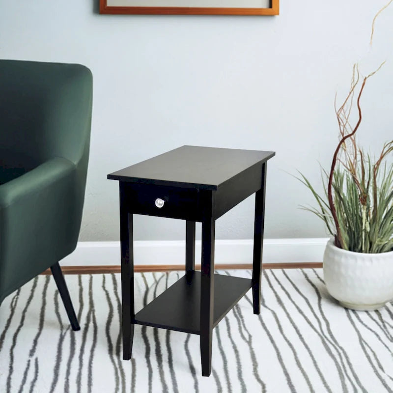 Table d'appoint inclinable en acacia massif