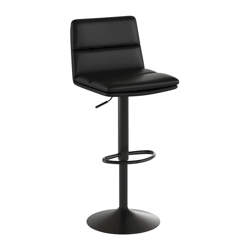 Lot de 2 tabourets de bar réglables sans accoudoirs
