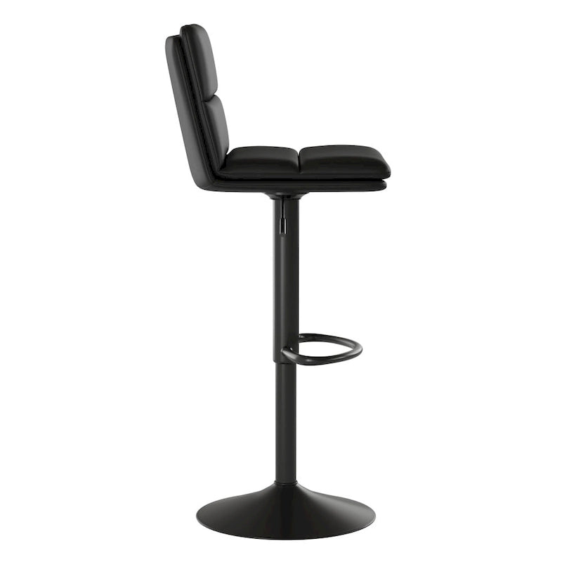 Lot de 2 tabourets de bar réglables sans accoudoirs