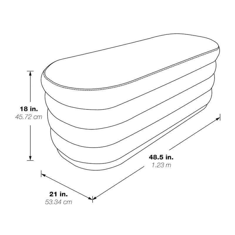 Banc de rangement Clifford