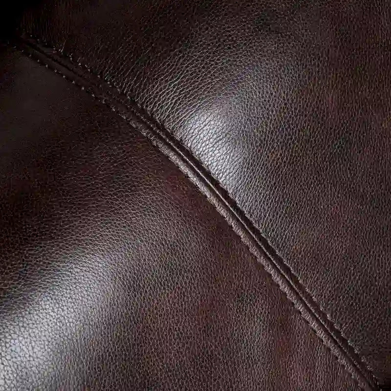 Fauteuil inclinable électrique zéro gravité en cuir pleine fleur avec USB-C