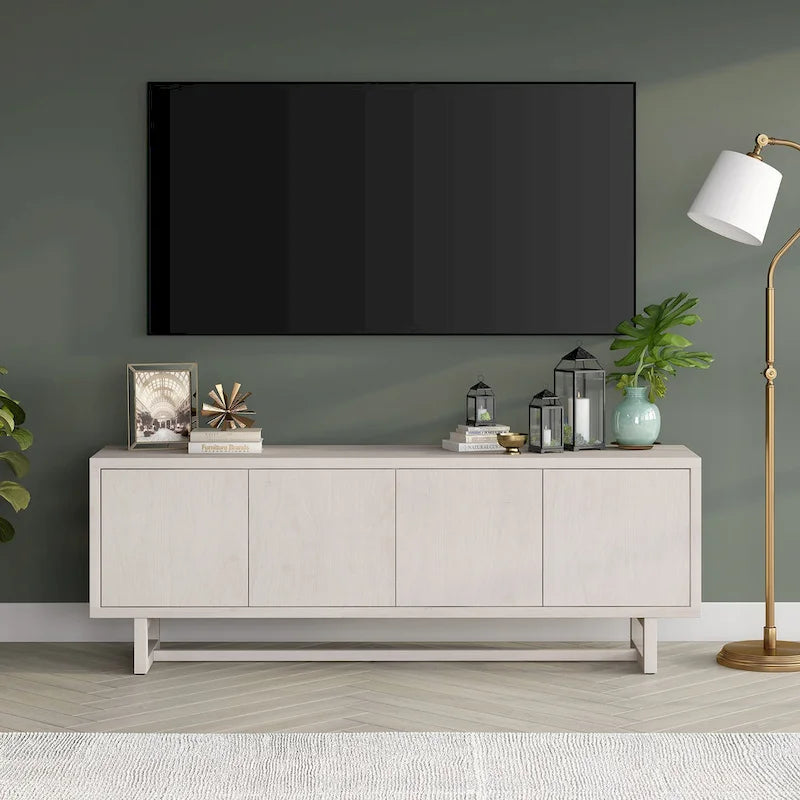 Meuble TV rectangulaire pour téléviseurs jusqu'à 75 po - 68 po de large