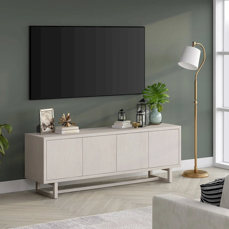 Meuble TV rectangulaire pour téléviseurs jusqu'à 75 po - 68 po de large