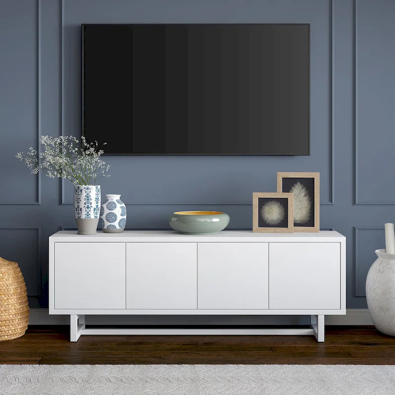 Meuble TV rectangulaire pour téléviseurs jusqu'à 75 po - 68 po de large