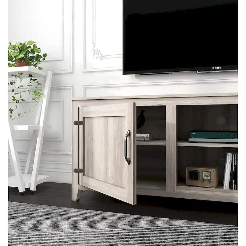 Meuble TV/console en bois pour téléviseurs jusqu'à 80 pouces
