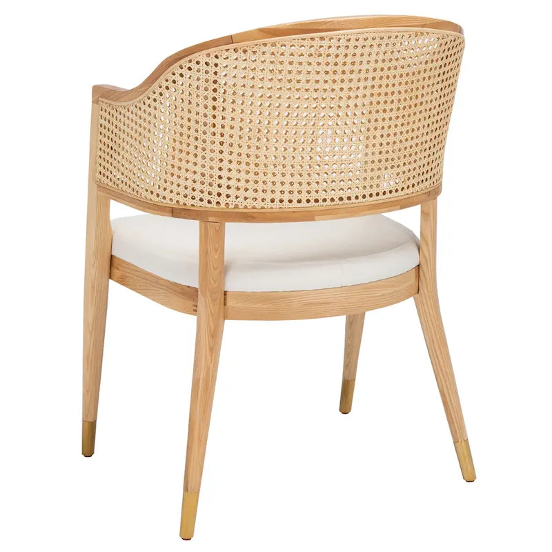 Chaise de salle à manger en rotin - 23Lx23Px34H