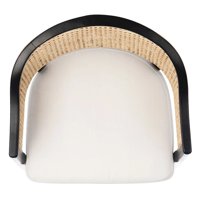 Chaise de salle à manger en rotin - 23Lx23Px34H