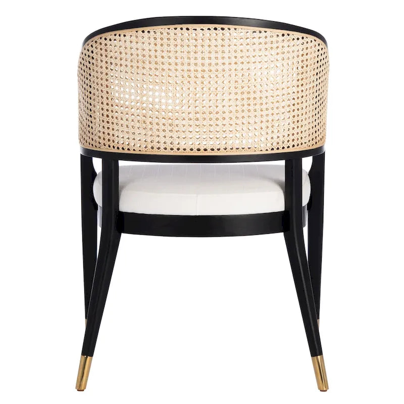 Chaise de salle à manger en rotin - 23Lx23Px34H