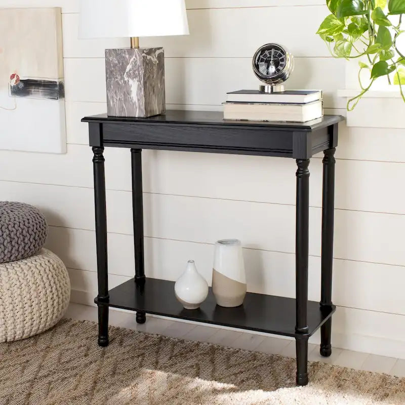 Table console rectangulaire - 28La x 12P x 28H