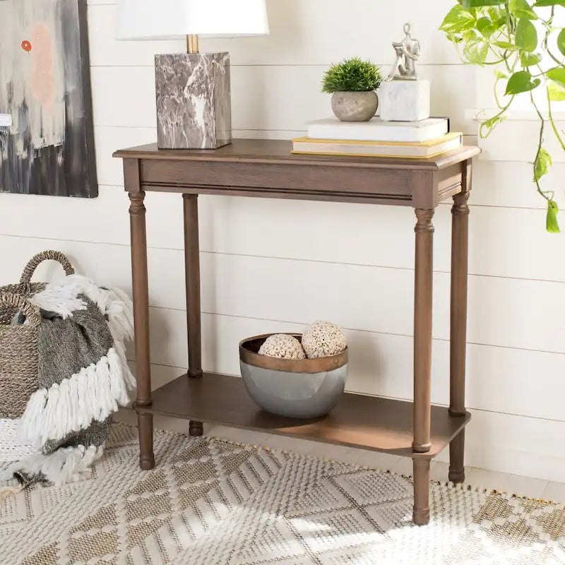Table console rectangulaire - 28La x 12P x 28H