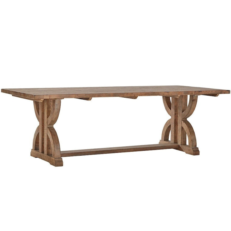 Table de salle à manger rectangulaire en bois recyclé